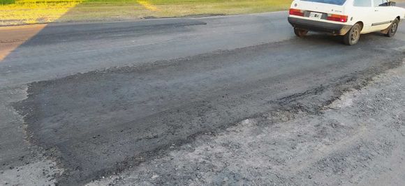 Ruta 1001: Ingeniero Reano retomó actividades para repavimentar el acceso desde Río Tala