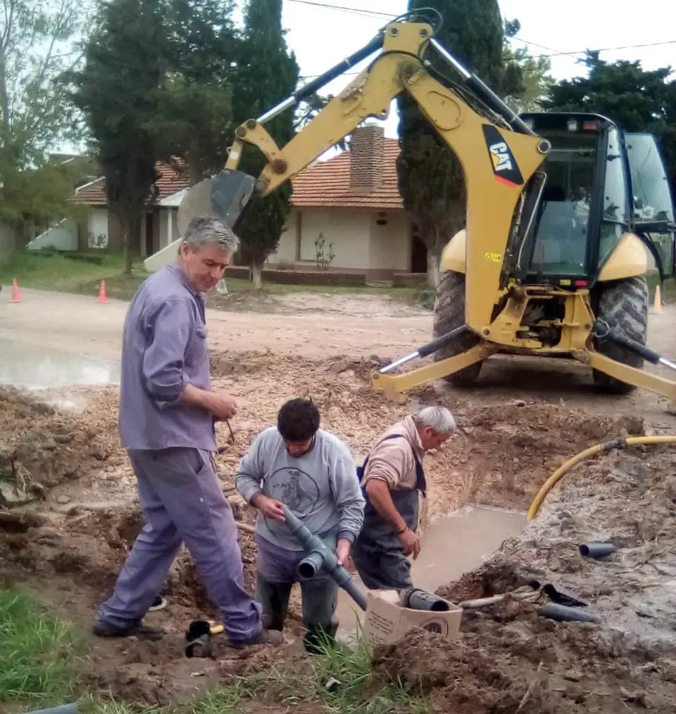 Claromecó: corte del servicio de agua por reparación de caños
