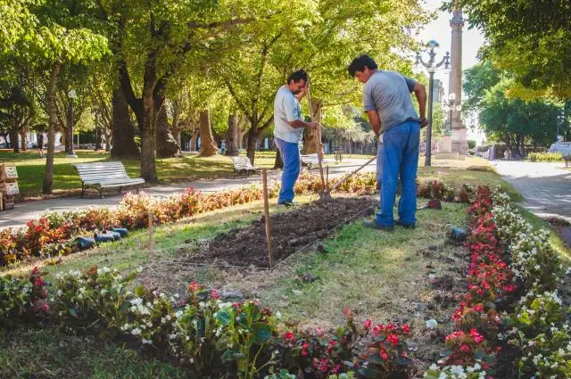 Trabajos desde la Secretaría de Obras y Servicios Públicos
