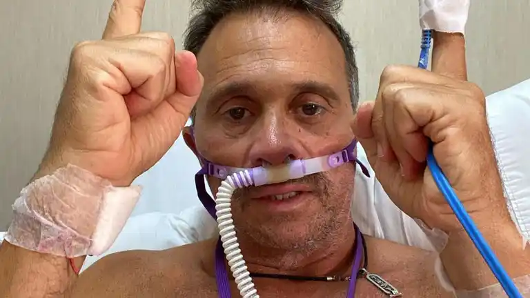 Sergio Lapegüe cumplió un sueño tras superar el coronavirus