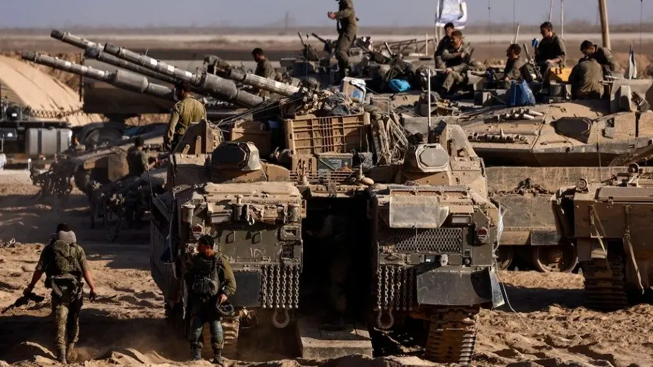 Israel movilizó blindados e infantería hacia la frontera de la Franja de Gaza 