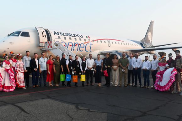 Aeroméxico inaugurates a new route between Manzanillo and Atlanta