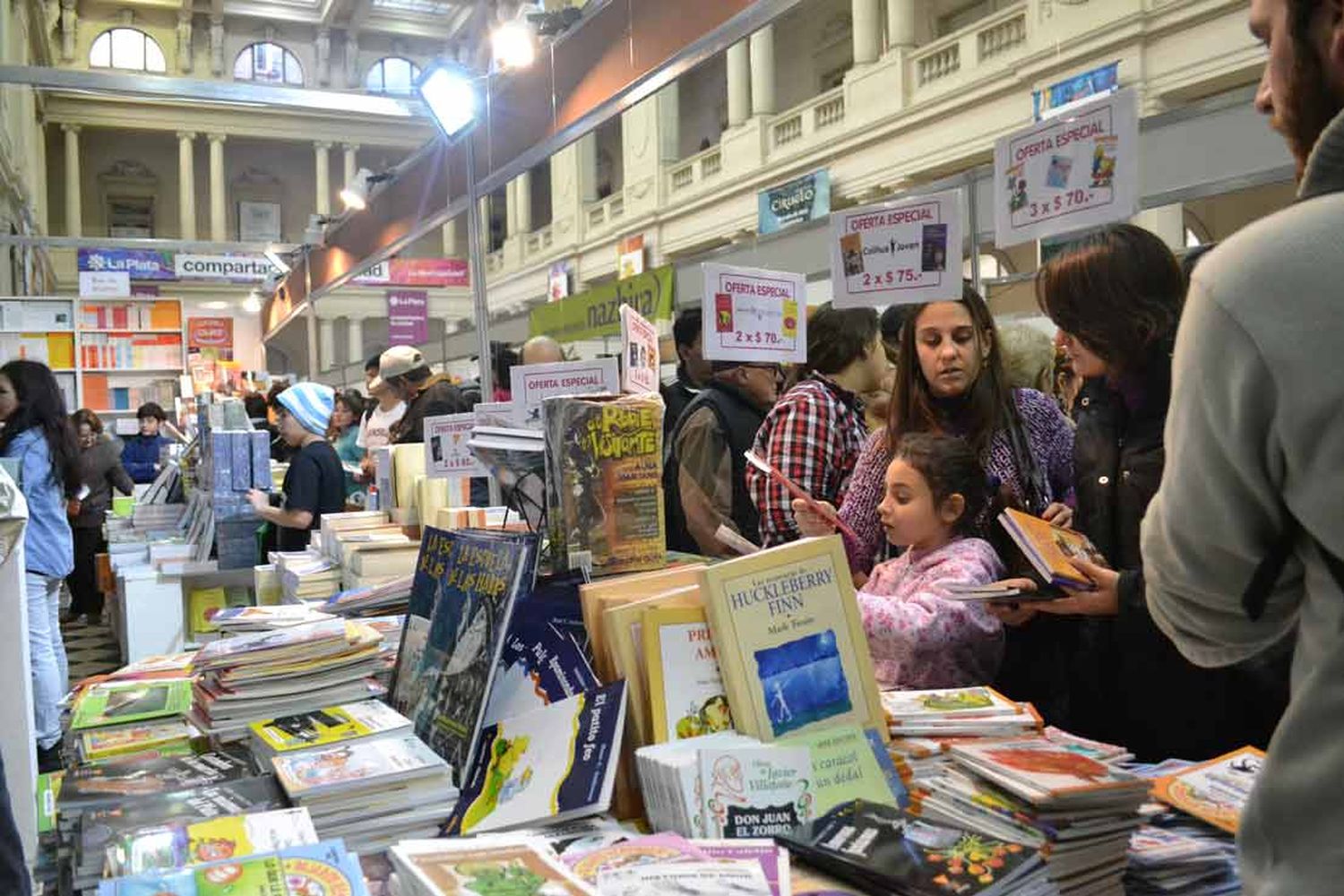 Finaliza la Feria del Libro en La Plata