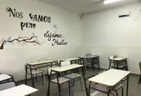 "Queremos estar en la escuela, necesitamos que nos arreglen el gas para que los chicos estén acá"