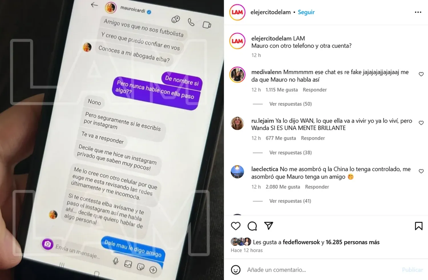 chat icardi
