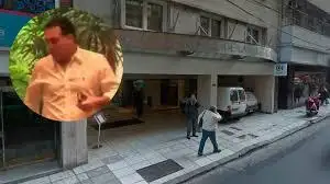 El marido de Vicky Xipolitakis se refugió en el hotel cercano a su casa
