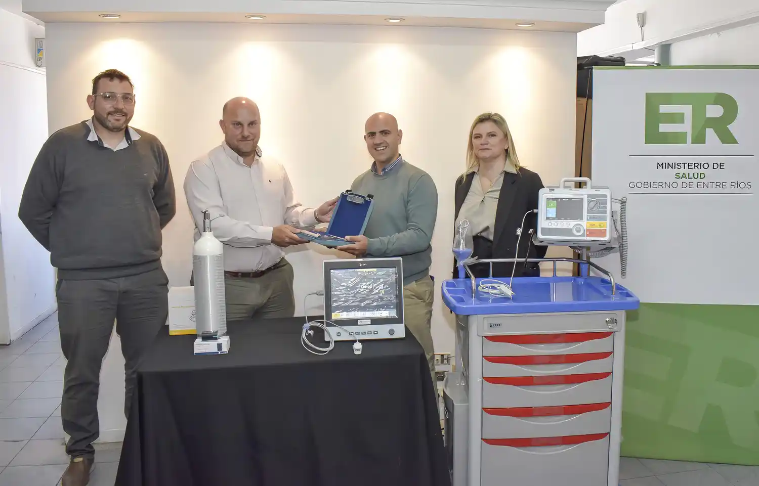 El hospital de Galarza incorporó equipamiento de Emergentología por más de 9 millones de pesos