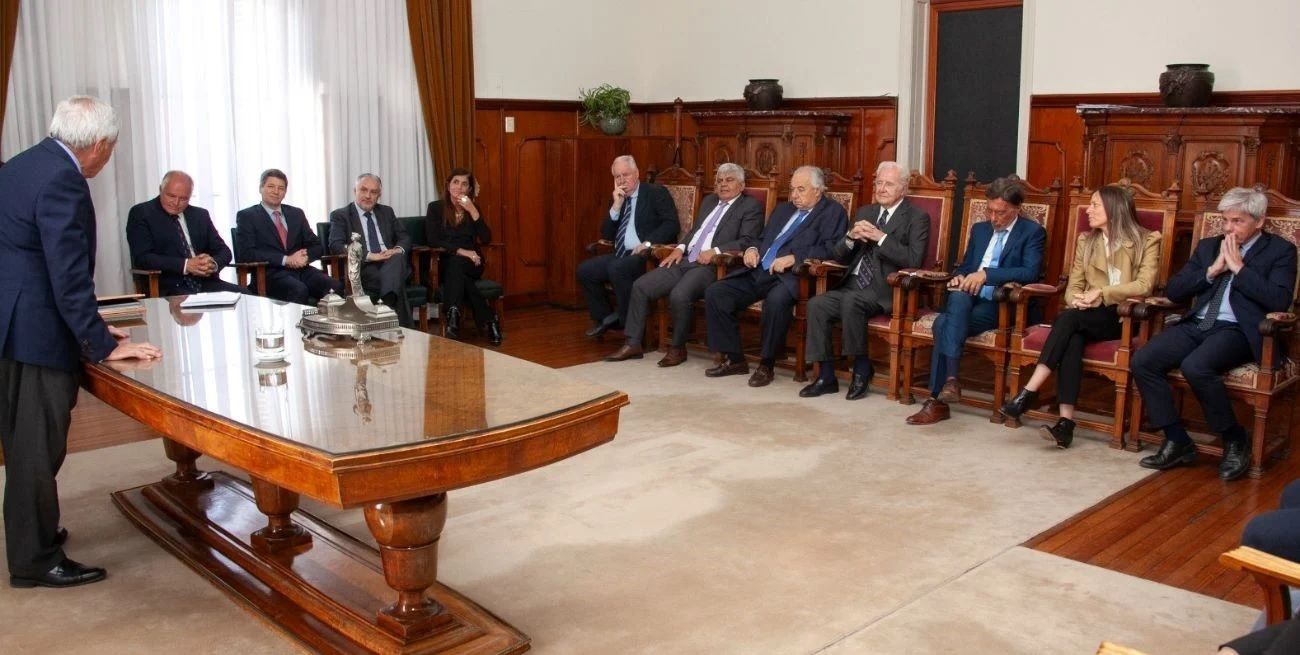 El acto se llevó a cabo este martes en el Salón de Acuerdos de la Corte. Foto: El Litoral