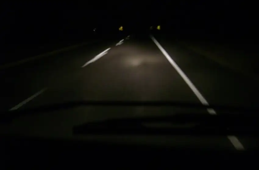 Piden solucionar la falta de iluminación en ruta 11