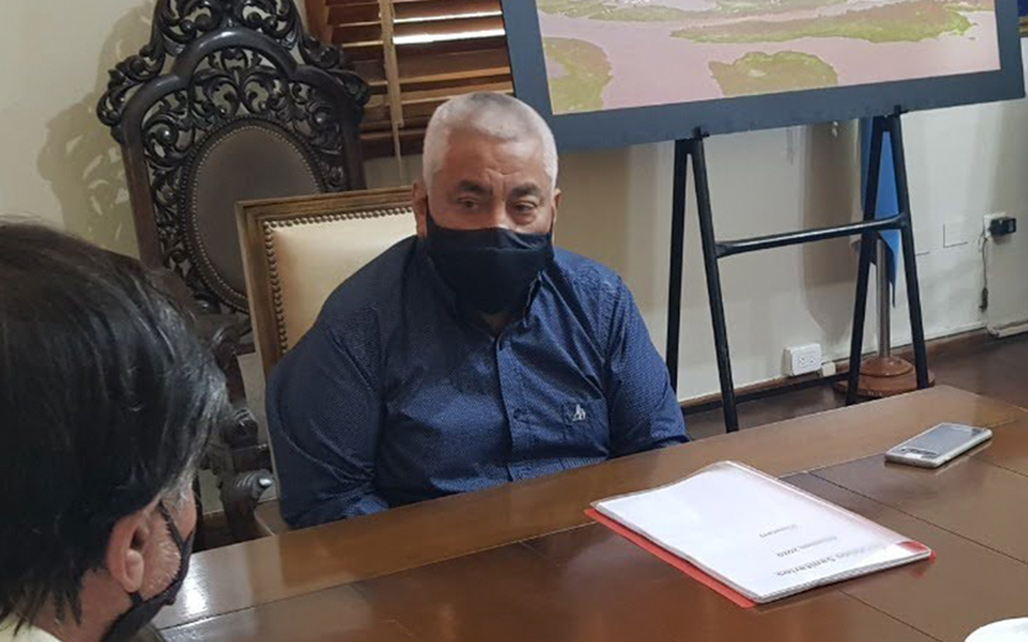 El intendente Cecilio Salazar fue dado de alta, luego de que su pareja diera positivo de coronavirus