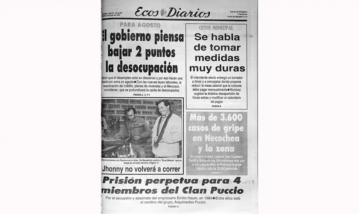 Sábado 22 de julio de 1995