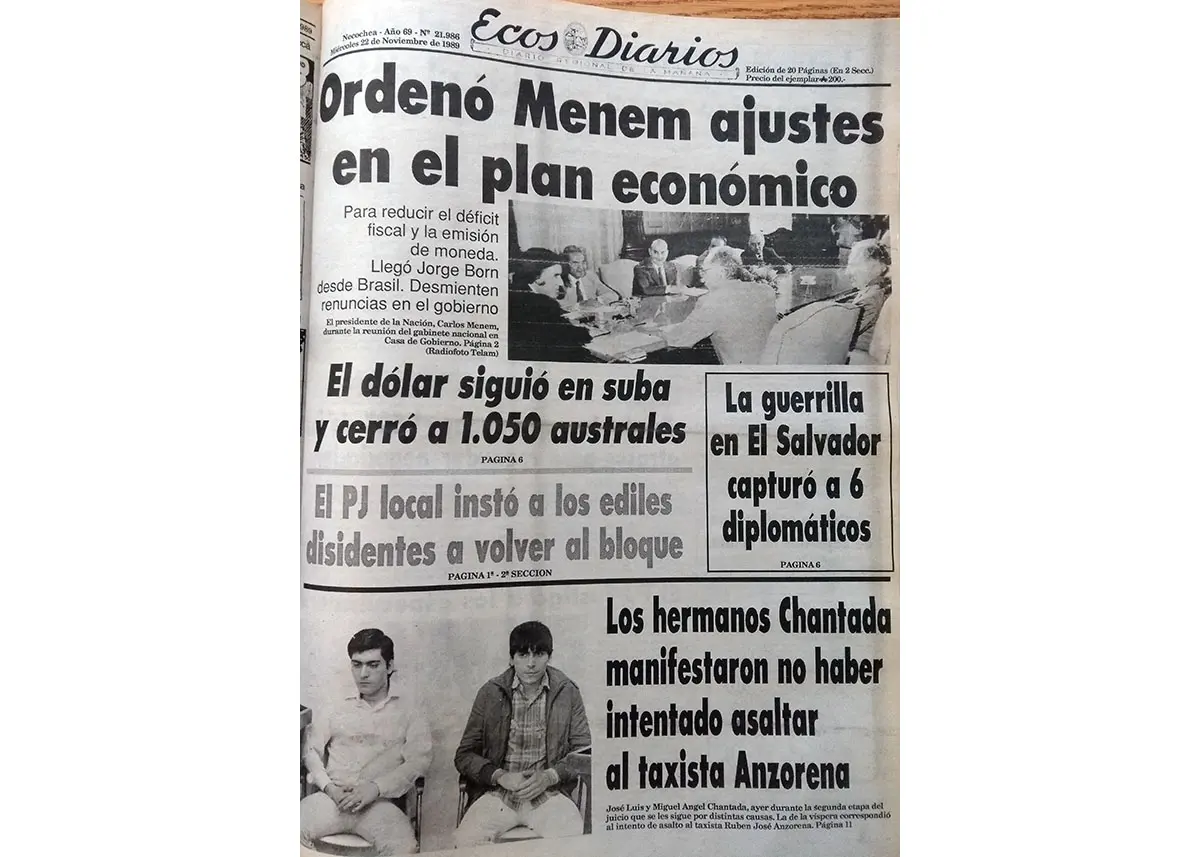 Miércoles 22 de noviembre de 1989