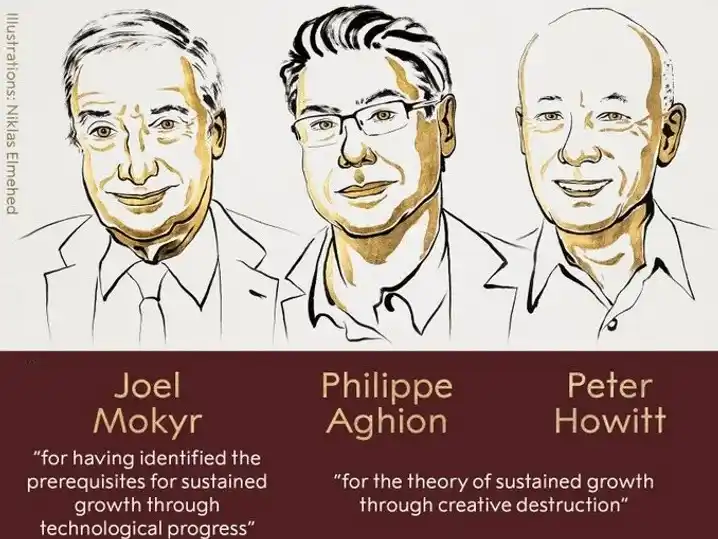 La Academia Sueca dio a conocer a los tres ganadores del Nobel de Economía.