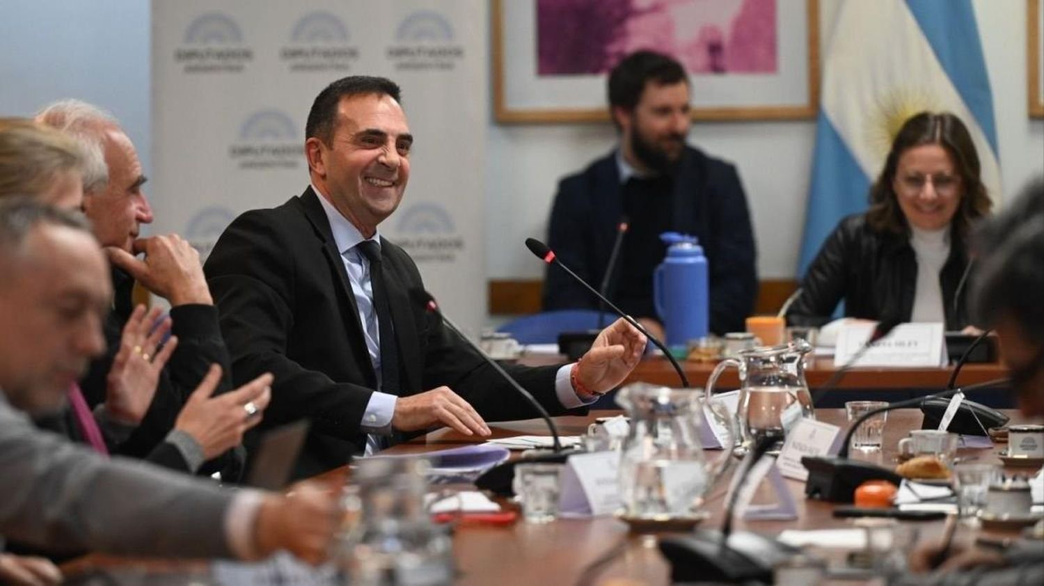 El secretario de Trabajo, Julio Cordero.