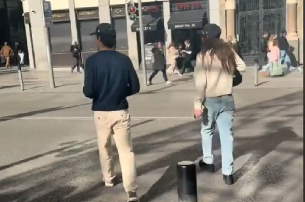 Franco Colapinto junto a la China Suárez