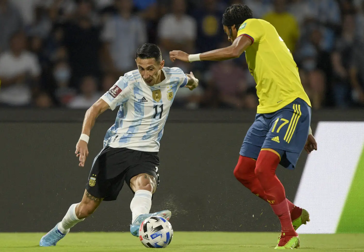 Di María fue el capitán argentino.