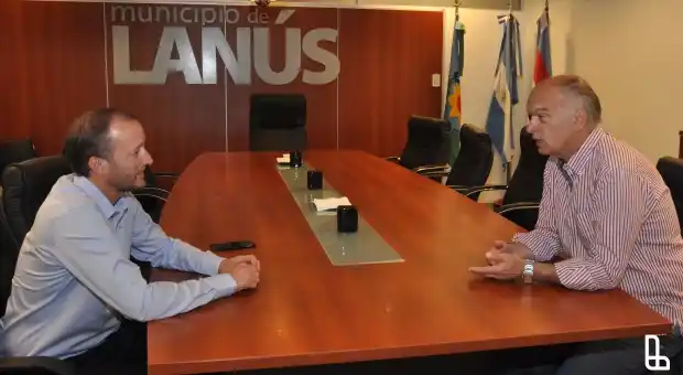 Grindetti le propuso "trabajar en conjunto" a Insaurralde