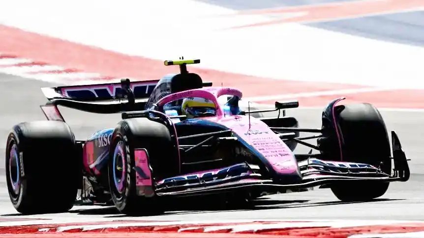 Colapinto cerró un buen viernes en México: 9° en la FP1 y medio segundo más rápido que Gasly en la FP2