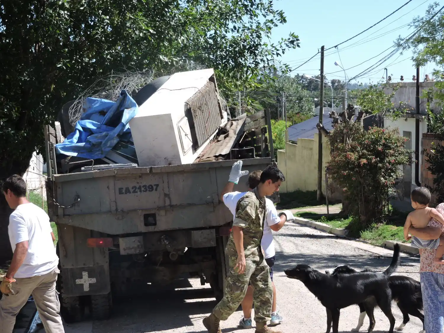Se recolectaron 45 toneladas durante el descacharreo contra el dengue
