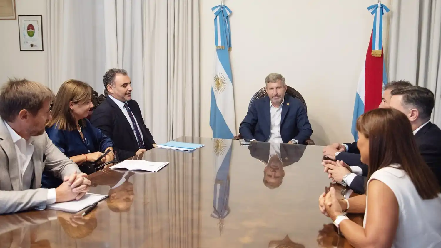 Frigerio recibió a las autoridades de la Asociación de Magistrados de Entre Ríos