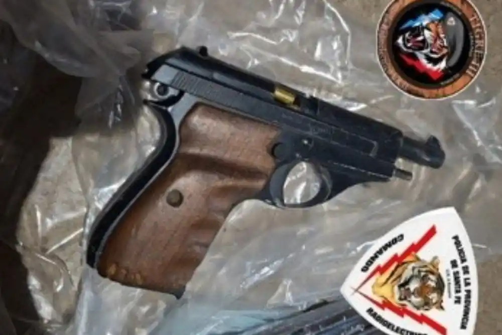 Detuvieron a cuatro hombres sospechados de realizar disparos en barrio Triángulo