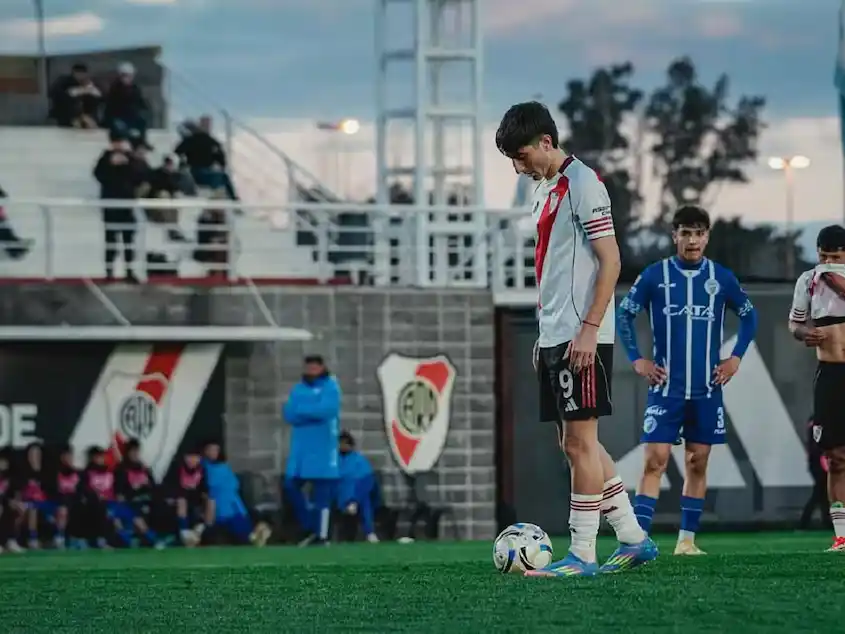 Quién es Bautista Dadín, el delantero de River con la cláusula más alta del fútbol argentino