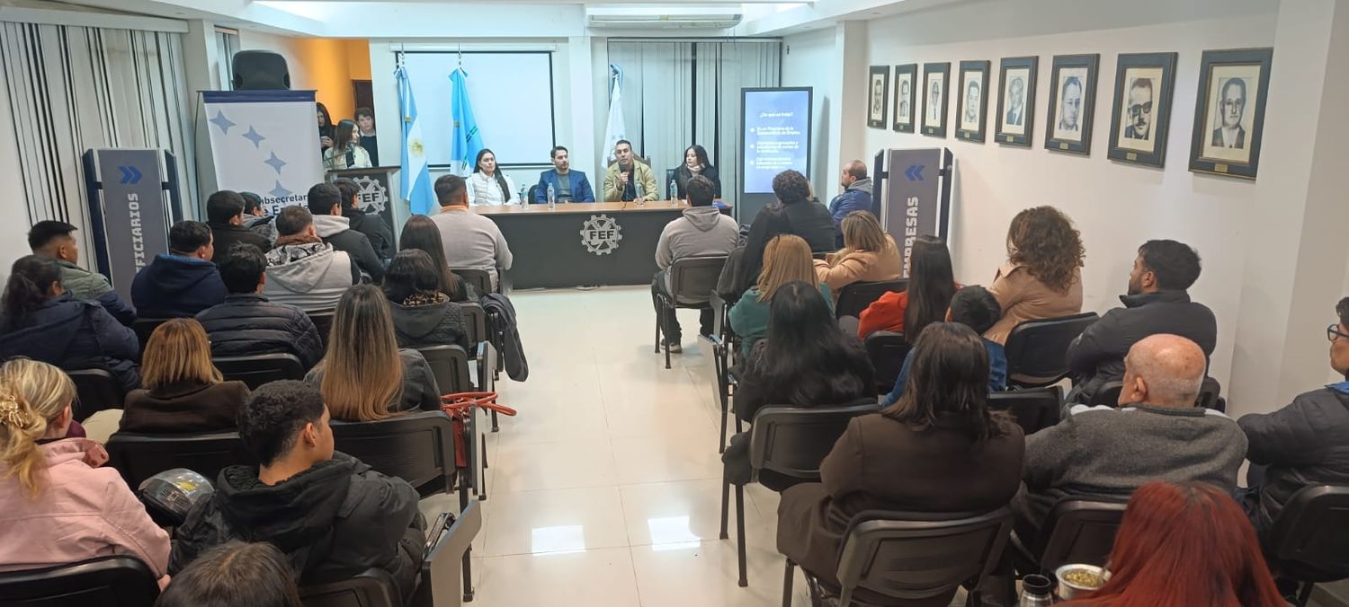 Se presentó el programa “Me formo para trabajar” que dará inicio en julio