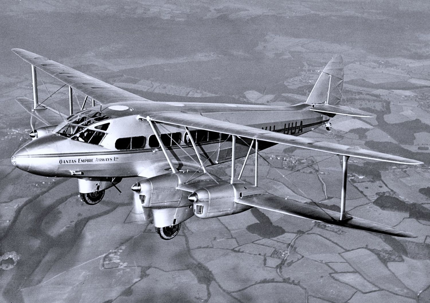 DH6 de Qantas en 1935
