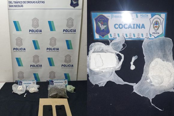 Dos detenidos con 150 gramos de cocaína en inmediaciones de Arcor