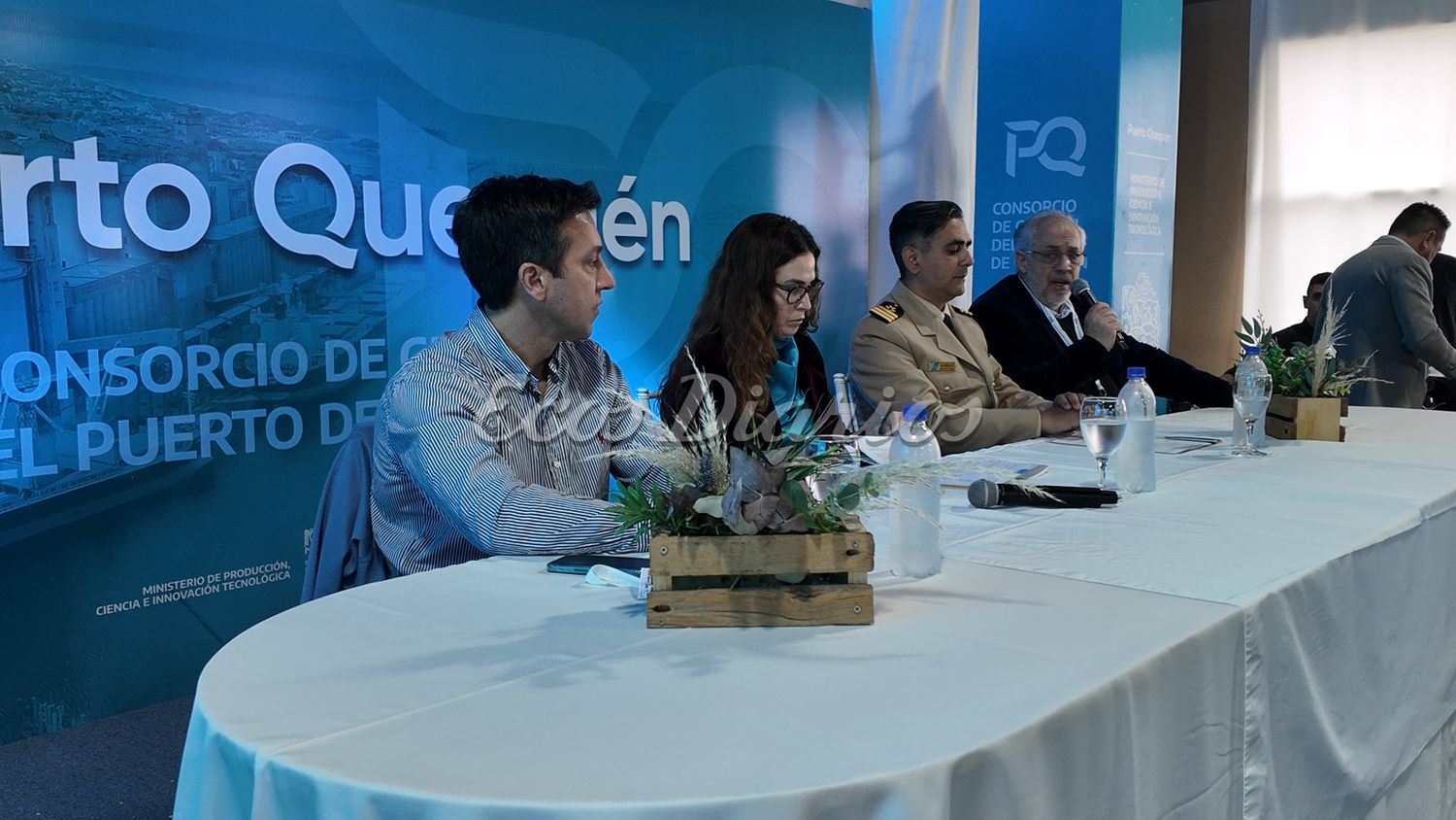 Arturo Rojas, Jimena López, Fernando Rodríguez y Ariel Armero