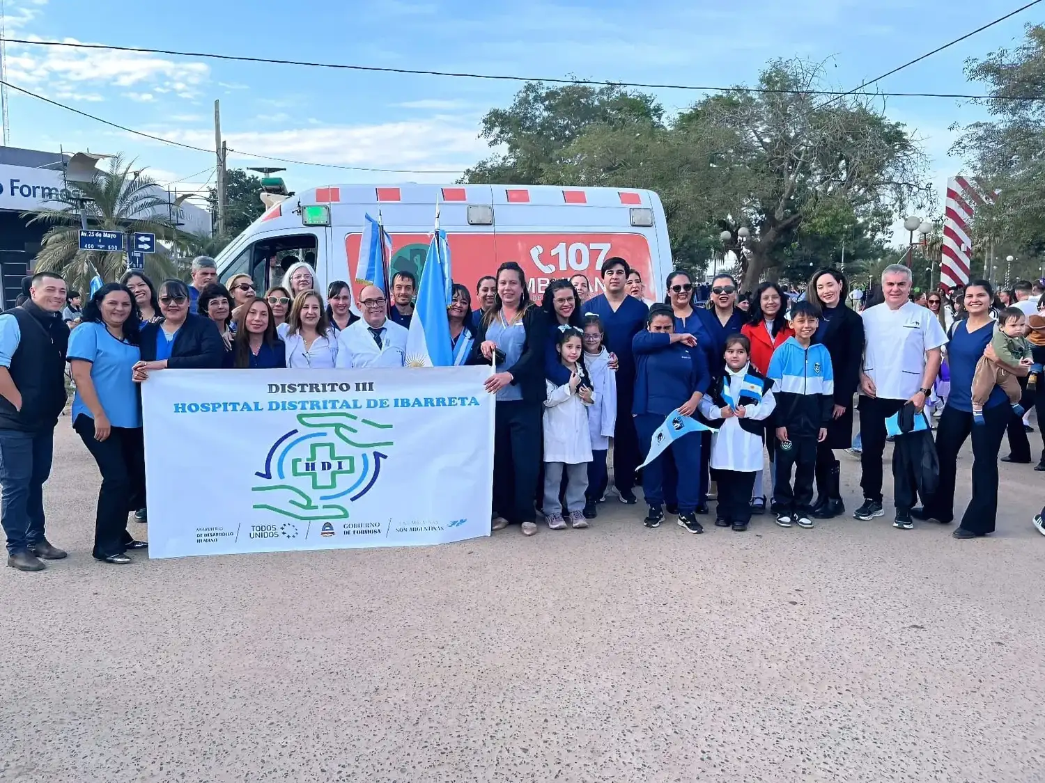 Ibarreta celebró 105 Años con un hospital que asegura la salud de su comunidad