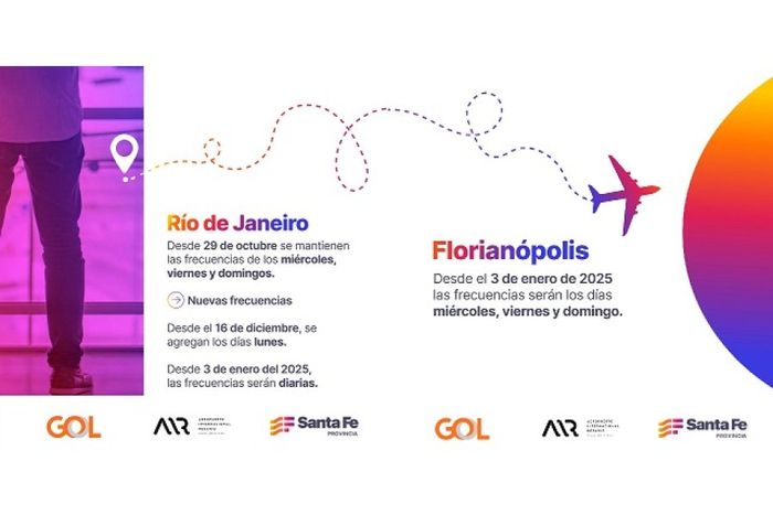 Aeropuerto Internacional de Rosario: Nuevos destinos, más frecuencias