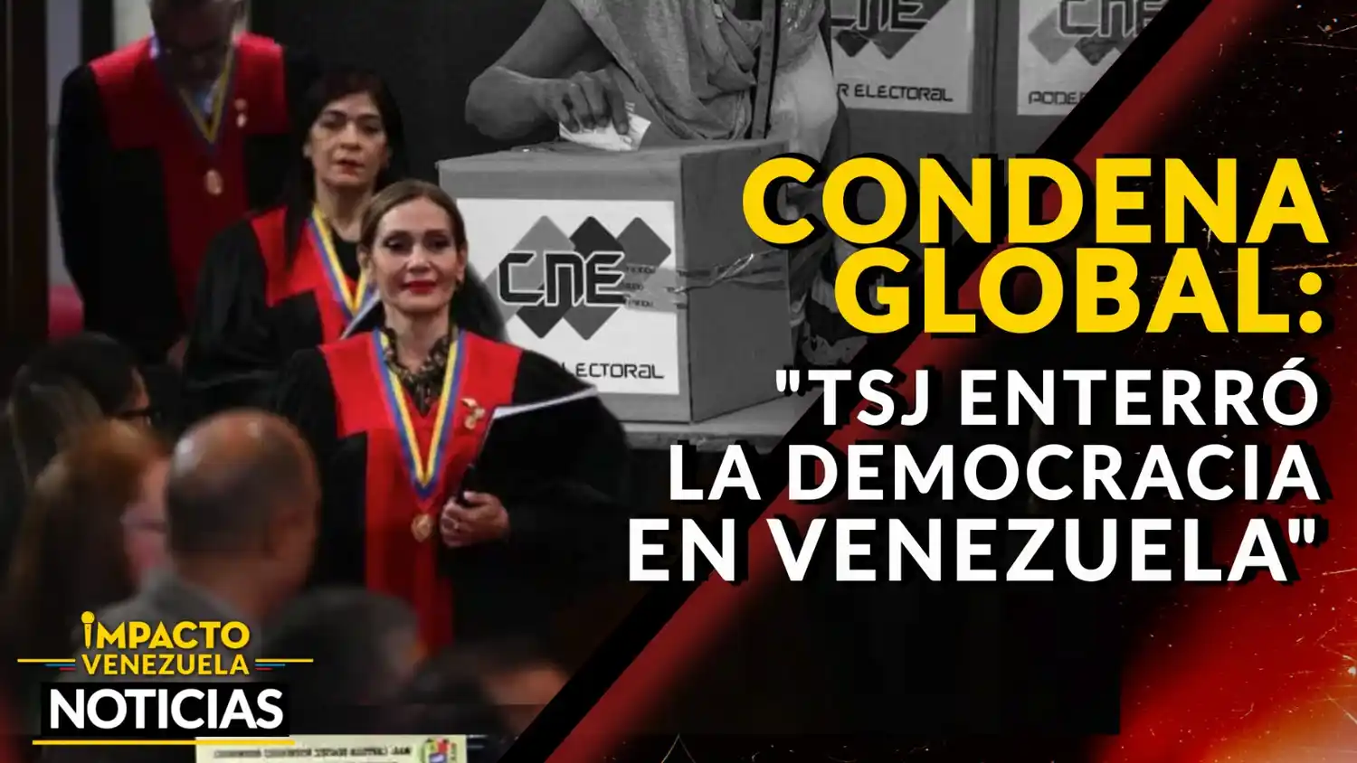 CONDENA GLOBAL: «TSJ enterró la democracia en Venezuela» – VIDEO