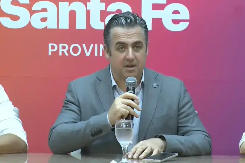 Pablo Cococcioni, ministro de Seguridad de Santa Fe.