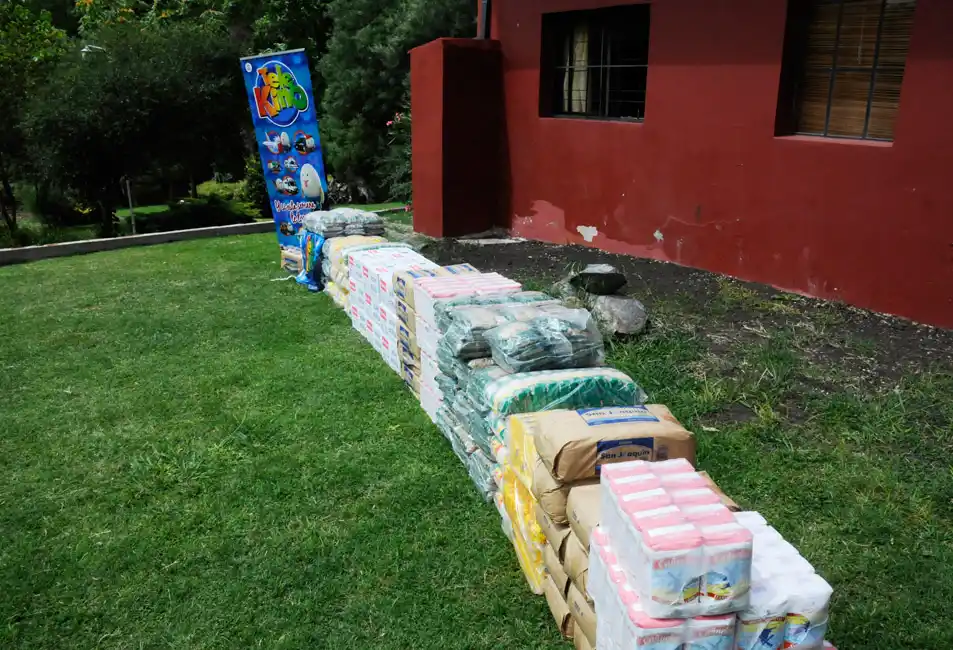 Ganador del Telekino decidió que Granja Los Pibes reciba los alimentos que dona la empresa