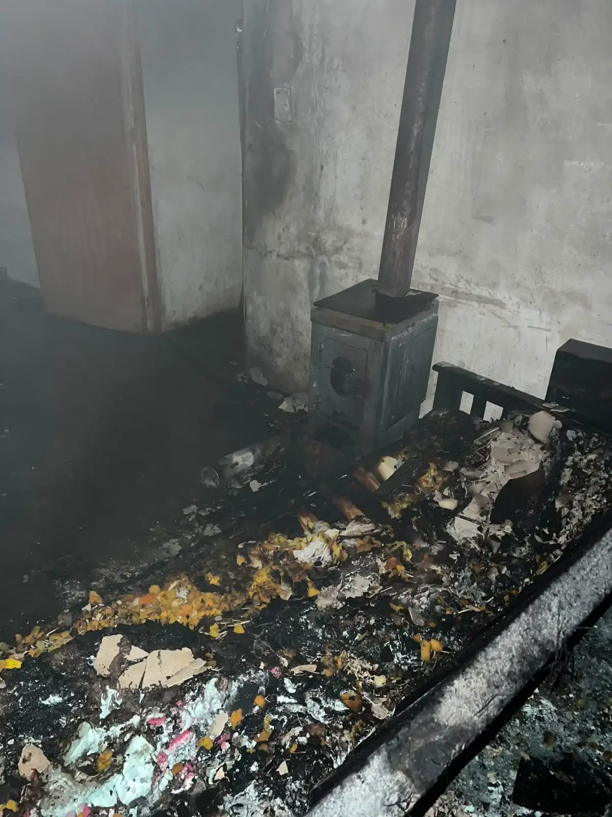 Se investigan las causas del incendio en María Teresa. Foto: Ilustración