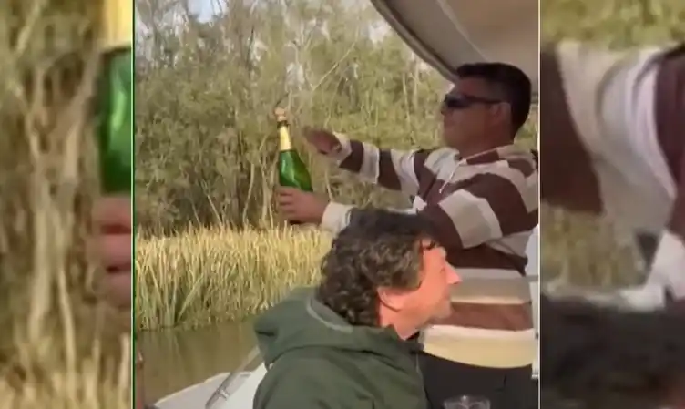 Video: Así tomaban los hombres que provocaron el choque fatal de lanchas en San Fernando