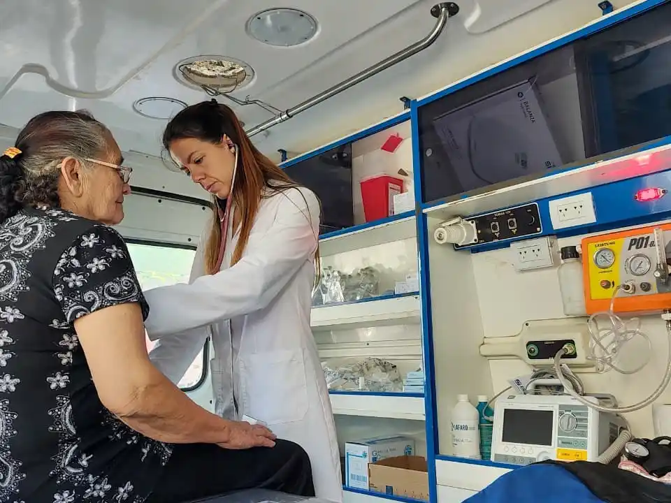 Las familias que se acerquen al dispositivo, podrán realizar estudios como mamografías, radiografías y audiometrías