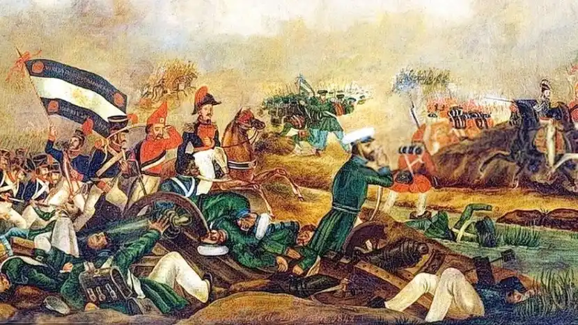 La batalla de Arroyo Grande, a pocos kilómetros de Concordia (6 de diciembre de 1842)