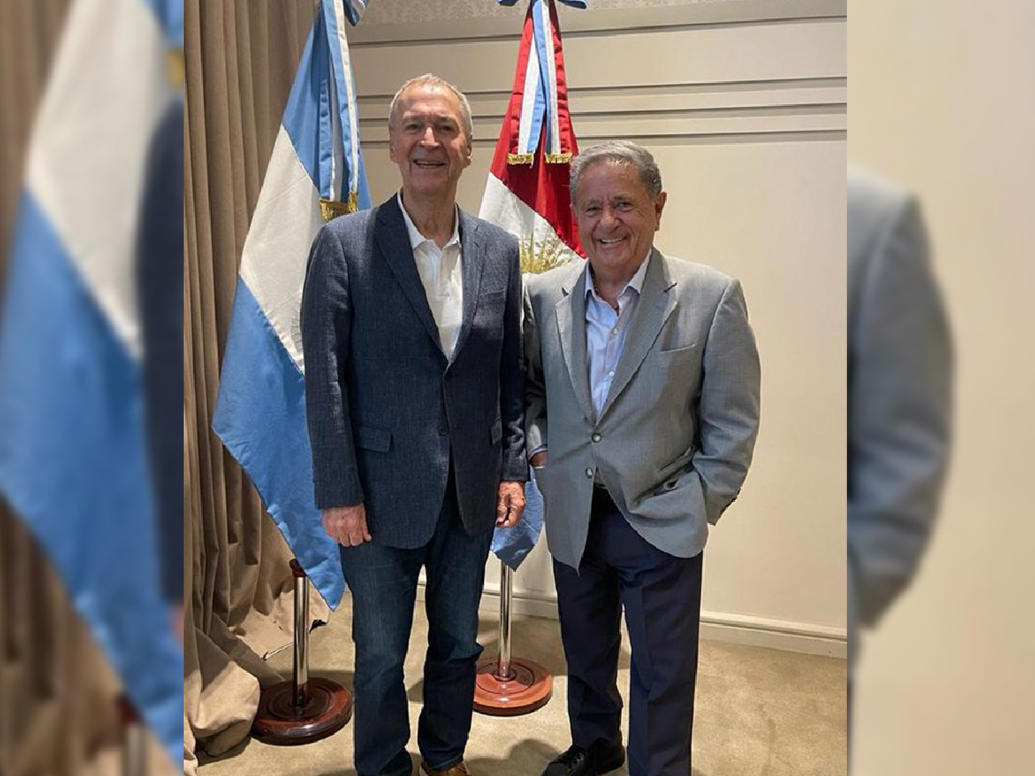 Encuentro y sintonía: Duhalde y Schiaretti a solas en Buenos Aires