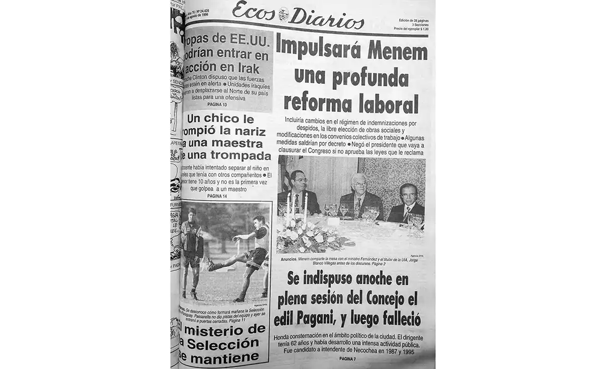 Sábado 31 de agosto de 1996
