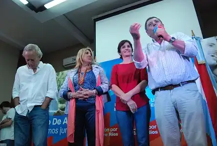 De Ángeli fue segundo y es el senador por la minoría