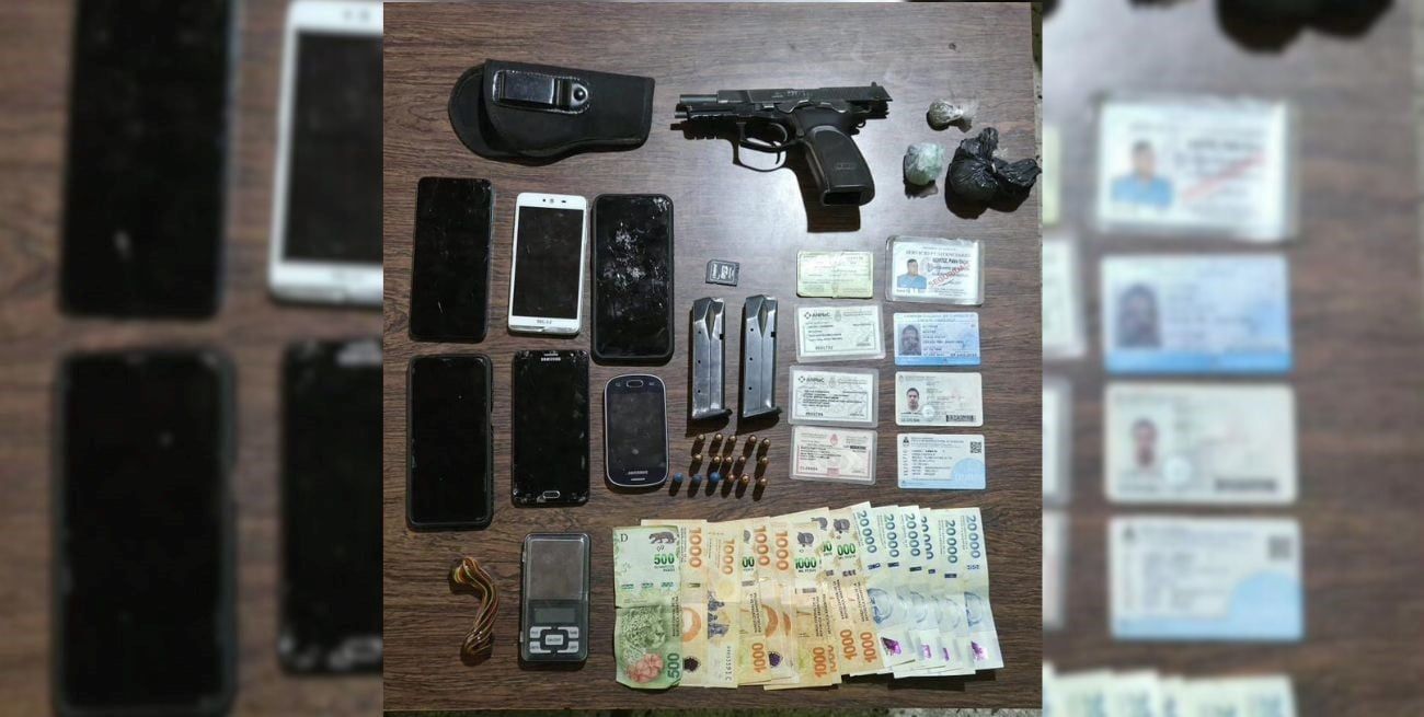 Detuvieron a un empleado penitenciario en la región por violencia de género, con un arma y drogas