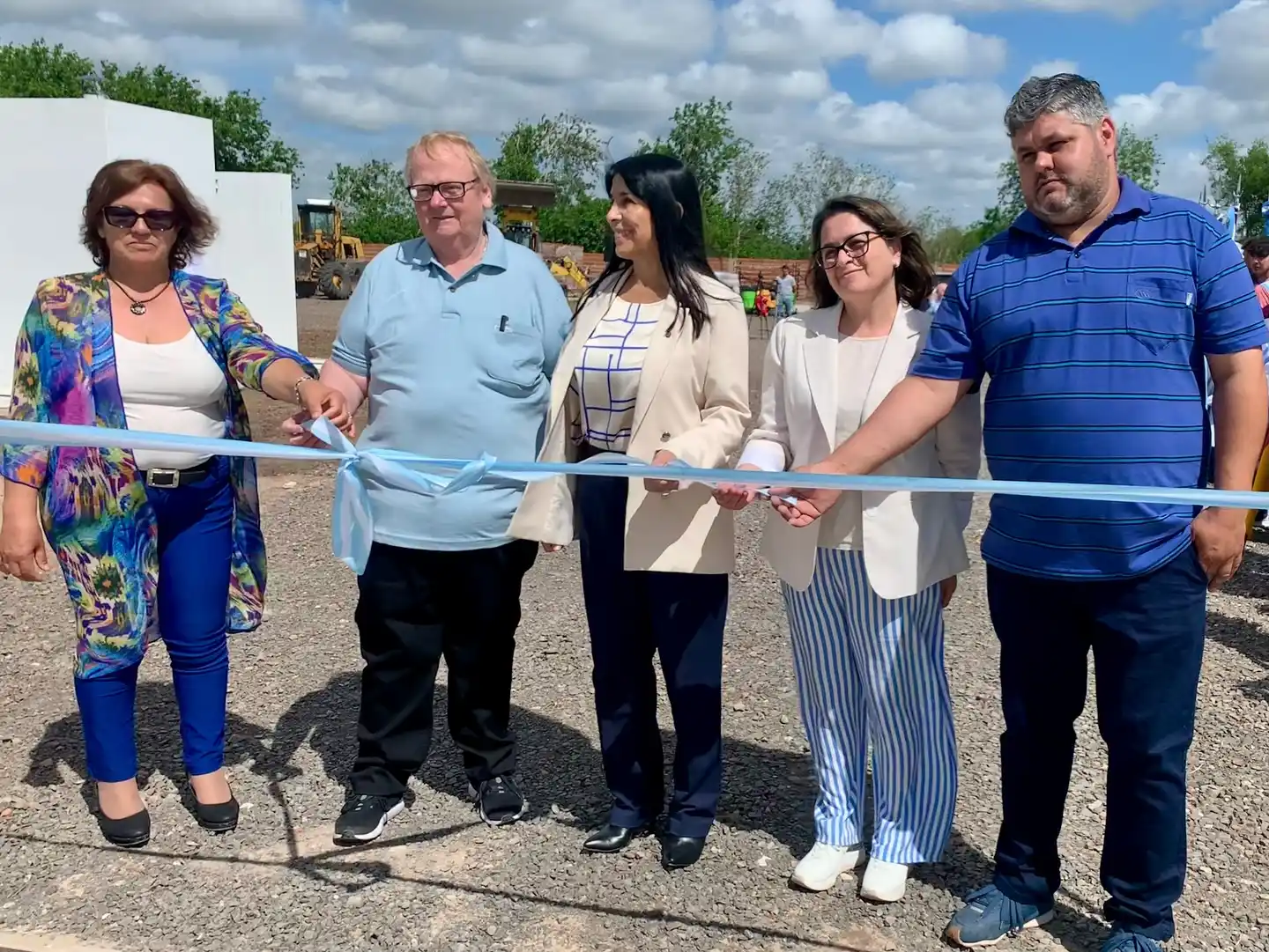 Aldea María Luisa celebró su 137º aniversario con la inauguración de una estación depuradora de aguas residuales