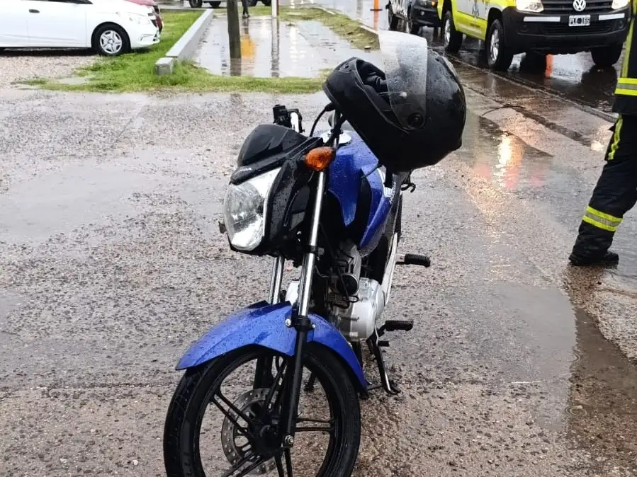 Accidente en ruta 8 e Yrigoyen. Foto: BVVT