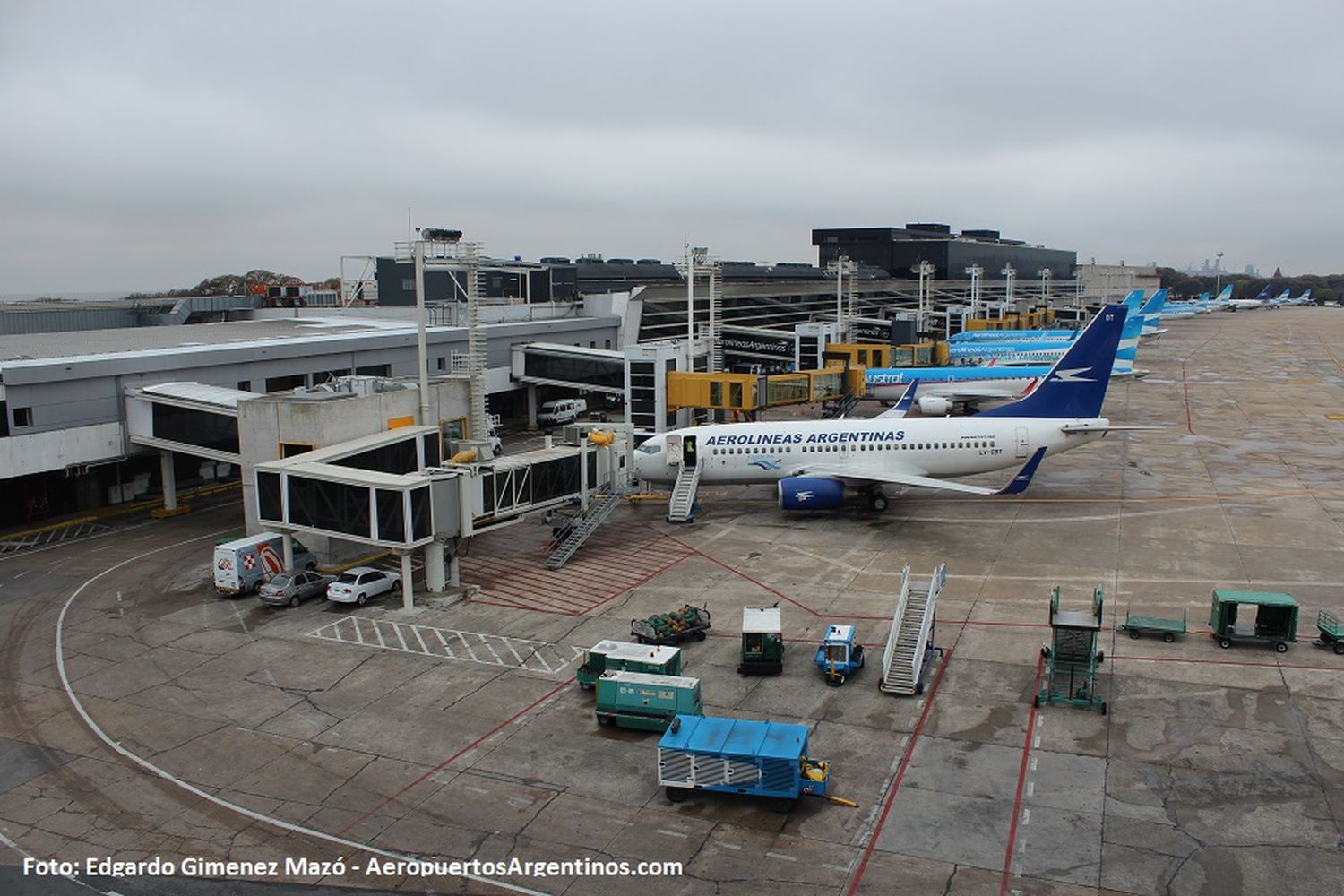 Récord: el Aeroparque Jorge Newbery superó los 10 millones de pasajeros