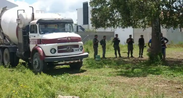 Gendarmería custodió obra en el nuevo Boulevard