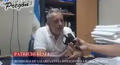 Bomberos de Galarza envía donaciones a General Cerri, Bahía Blanca