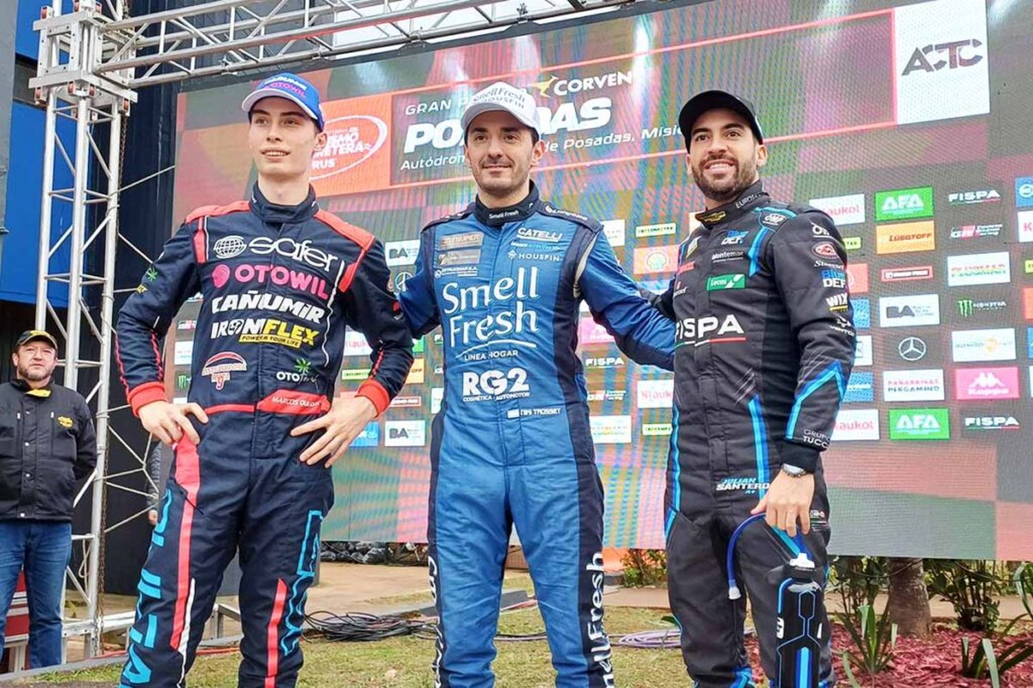Quijada, Trosset y Santero. Dueños de las series en Posadas