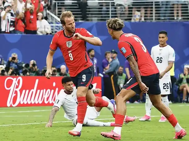 Kane volvió a anotar para Inglaterra.